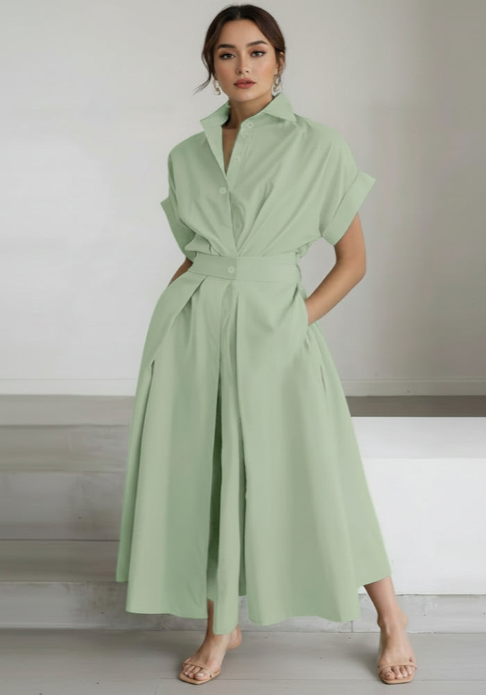 Camicia a mezza manica chemsier donna 2026 collection