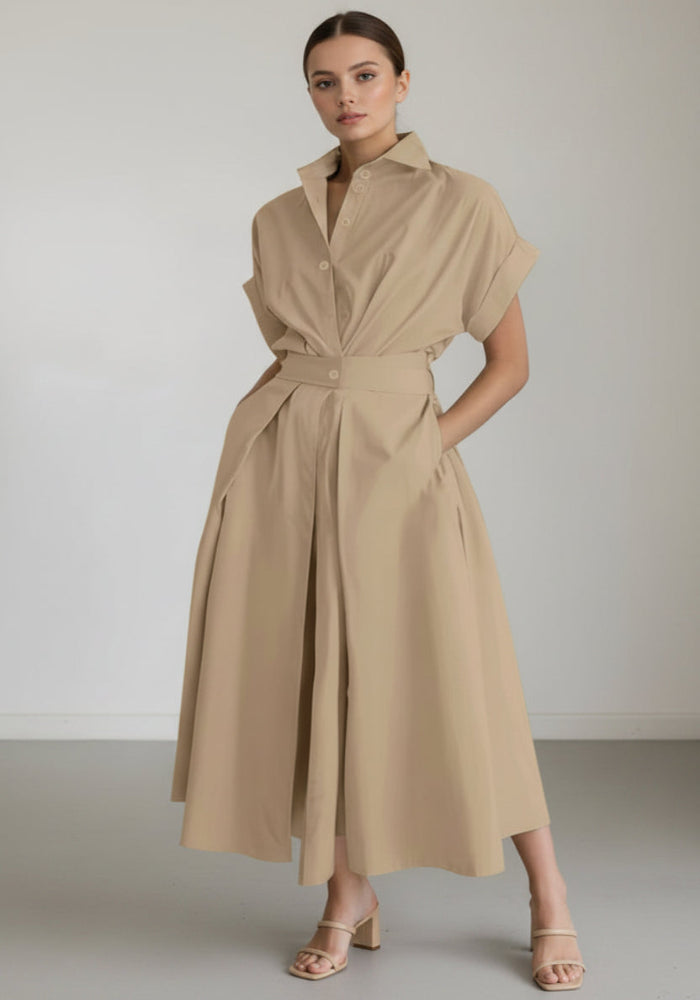 Camicia a mezza manica chemsier donna 2026 collection